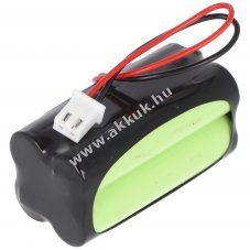 Vszvilgts akku, 4.8V, 800mAh, NiMH, AAA akkupakk JST csatlakozval