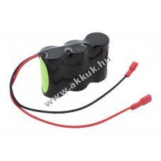 Vszvilgts akku, Ni-MH, 3.6V, 4000mAh, F1x3 akkupakk Baby C, vezetkkel s csatlakozval