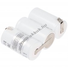 V�szvil�g�t�s akku, Ni-Cd, 3.6V, 4500mAh, F1x3 akkupakk Mono, csatlakoz�val