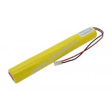 Vszvilgts akku, Ni-Cd, 4.8V, 4500mAh, L1x4 Mono D akkupakk 20 cm vezetkkel, CGM2 csatlakozval