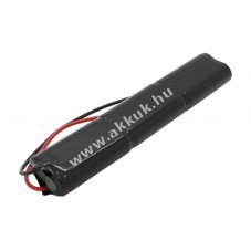 Vszvilgts akku, Ni-Cd, 7.2V, 860mAh, L2x3 Mignon AA akkupakk 20 cm vezetkkel