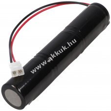 Vszvilgts akku, Ni-Cd, 3.6V, 4500mAh, L1x3 Mono D akkupakk tamiya csatlakozval