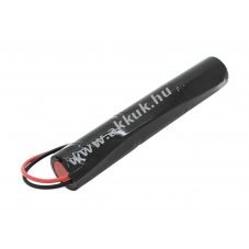 V�szvil�g�t�s akku, Ni-Cd, 3.6V, 2500mAh, L1x3 Baby C akkupakk 20 cm vezet�kkel