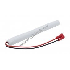 V�szvil�g�t�s akku, Ni-MH, 3.6V, 1800mAh, L1x3 Mingon AA akkupakk vezet�kkel �s cs�sz�saruval