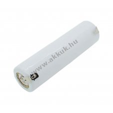 Vszvilgts akku, Ni-Cd, 2.4V, 4500mAh, L1x2 Mono D akkupakk Faston csatlakozval