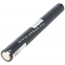 Vszvilgts akku, Ni-Cd, 6V, 4500mAh, L1x5 Mono D akkupakk Faston csatlakozval