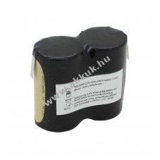 Vszvilgts akku, Ni-Cd, 2.4V, 4500mAh, F1x2 Mono D akkupakk forrasztflekkel