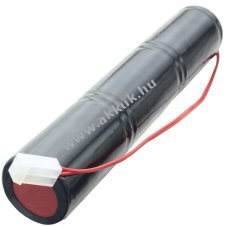 Vszvilgts akku, Ni-Cd, 3.6V, 4500mAh, L1x3 Mono D akkupakk 20 cm vezetkkel, CGM2 csatlakozval
