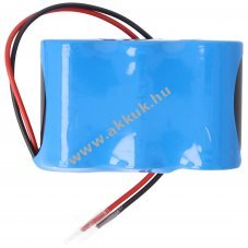 V�szvil�g�t�s akku, Ni-MH, 3.6V, 4000mAh, F1x3 Baby C akkupakk 20 cm vezet�kkel