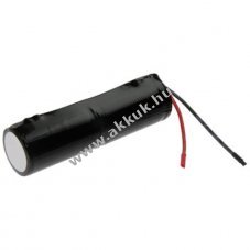Vszvilgts akku, Ni-Cd, 2.4V, 4000mAh, L1x2 Mono D akkupakk 10 cm vezetkkel