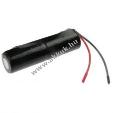 Vszvilgts akku, Ni-Cd, 2.4V, 2500mAh, L1x2 C akkupakk 10 cm vezetkkel
