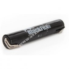 Vszvilgts akku, Ni-Cd, 3.6V, 1600mAh, L1x3 Sub-C akkupakk Faston csatlakozval