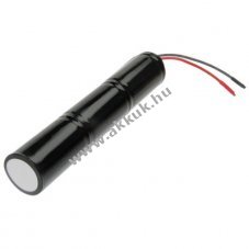 Vszvilgts akku, Ni-Cd, 3.6V, 4000mAh, L1x3 Mono-D akkupakk 10 cm vezetkkel