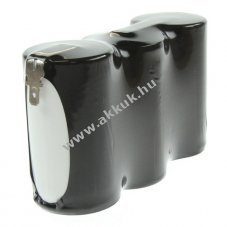 Vszvilgts akku, Ni-Cd, 3.6V, 4000mAh, F1x3 Mono D akkupakk Faston csatlakozval