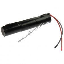 Vszvilgts akku, Ni-Cd, 3.6V, 1600mAh, L1x3 Sub-C akkupakk 10 cm vezetkkel