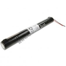 Vszvilgts akku, Ni-Cd, BF-4000DH, 6V, 4000mAh, L1x5 Mono D akkupakk 10 cm vezetkkel