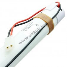 Vszvilgts akku, Ni-Cd, 6V, 4500mAh, L1x5 akkupakk csatlakozval s vgsapkval