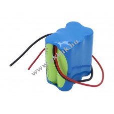 Vszvilgts akku, Ni-MH, 7.2V, 1800mAh, F2x3 Mignon AA akkupakk 20 cm vezetkkel