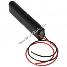 Vszvilgts akku, Ni-Cd, 4.8V, 900mAh, S2x2 akkupakk 25 cm vezetkkel