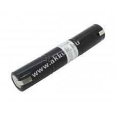Vszvilgts akku, Ni-Cd, 3.6V, 4500mAh, L1x3 Mono D akkupakk forrasztflekkel