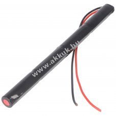 Vszvilgts akku, Ni-Cd, 4.8V, 800mAh, L1x4 Mignon AA akkupakk 20 cm vezetkkel