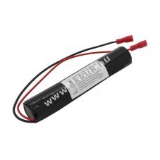 Vszvilgts akku, Ni-MH, 3.6V, 3500mAh, L1x3 Sub-C akkupakk 20 cm vezetkkel, Faston csatlakoz