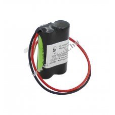 Vszvilgts akku, Ni-MH, 2.4V, 1800mAh, F1x2 Mignon akkupakk 20 cm vezetkkel