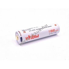 18650 Li-Ion akkucella Micro USB csatlakozval, 3200mAh, Li-Ion, 3,7V