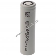 Molicel INR18650-P26A 2600mAh 35A Li-Ion akku v�delmi elektronika n�lk�li