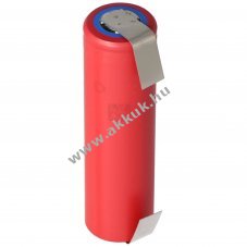 Panasonic NCR18650GA akku 3.7V, 3500mAh 10A vdelmi elektronika nlkli, U-forrfl