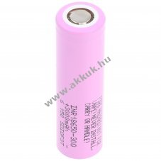 Samsung INR18650-30Q 18650 Li-Ion akku 3.6V - 3.7V, 3000mAh, 15A