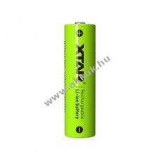 XTar AA Li-Ion akku 1.5V, 1800mAh, tltttsg visszajelzvel