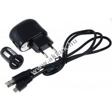 USB tlt 2,1A + Auts tlt adapter s tlt kbel OnePlus 3 / 4 / 5