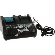 Makita dupla akkut�lt� t�pus DC18RE, 198720-9 minden 10,8V / 12V CXT �s 14,4V / 18V-LXT Akkuhoz