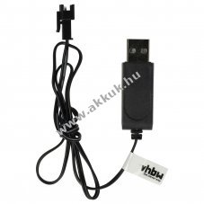 Tltkbel RC akkuhoz 2 ts SM-2P 7.2V, 250mAh, tlt LED