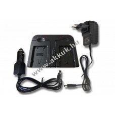 Helyettest dupla hlzati akkutlt Canon Nb-2L, NB-2LH, BP-2L5, NB-2L18