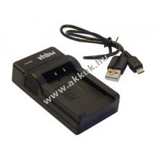 Helyettest micro USB akkutlt Fuji NP-40, 60, 95, 120 - Kirusts!