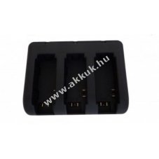 USB-s akkutlt 3 rekeszes Gopro Hero tpus AHDBT-201 / 301 / 302 / 401