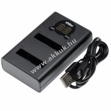 Dupla USB akkutlt Nikon EN-EL5