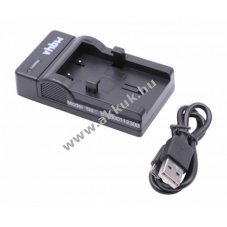 Helyettest micro USB akkutlt Olympus Li-10B