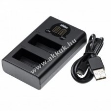 Dupla USB akkutlt Panasonic DMW-BLC12