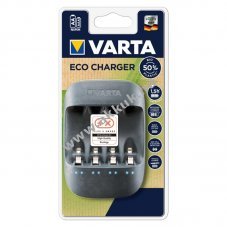 Varta Eco Charger 4 csatorns AA s AAA ceruza akku gyorstlt 1/2 BIO manyagbl 1,5 rs