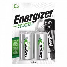ENERGIZER Power Plus C HR14 2500mAh baby, bbi akku 2db/csom - Kirusts! - A kszlet erejig!