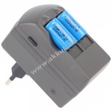 Hlzati Li-Ion tlt CR2 akkuhoz + 2db CR-2  LiFePo4 akku 3V