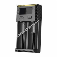 Nitecore Intellicharge tpus NEW I2 gyorstlt 2db SC NiCd vagy NiMH akkuhoz
