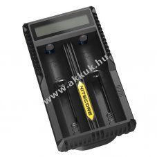 Nitecore IMR UM20 Li-ion akkutlt s USB tlt LCD-kijelzvel (2 rekeszes)