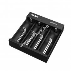Xtar Charger MC4S intelligens Li-Ion tlt 4 csatorns