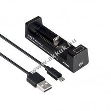 Xtar USB-s akkutlt tpus MC1 - 18650 Li-Ion akkukhoz