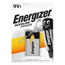 Energizer Alkaline Power E-Block 9V elem 6LR61