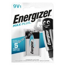 Energizer MAX PLUS 9V alkli elem 6LR61/PP3/9V/E-Block/522 1db/csomag